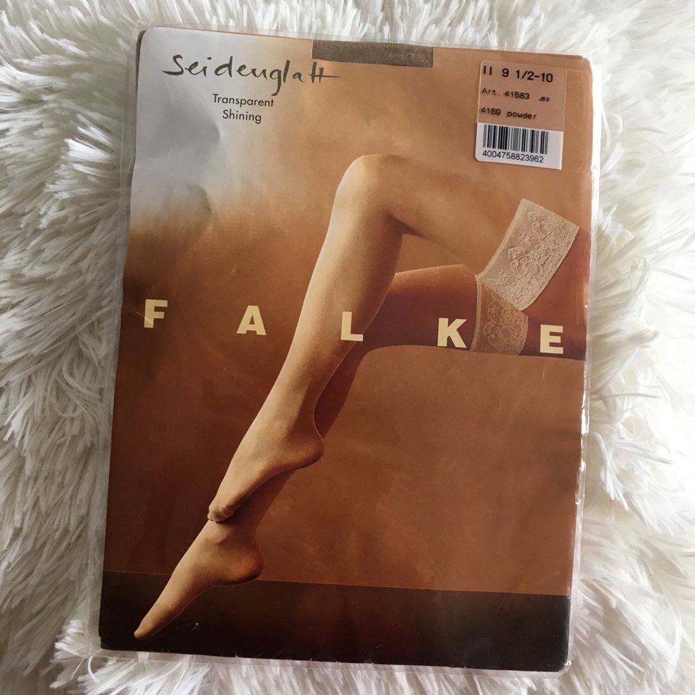 FALKE SHEER NUDE STAY UPS THIGH HIGHS